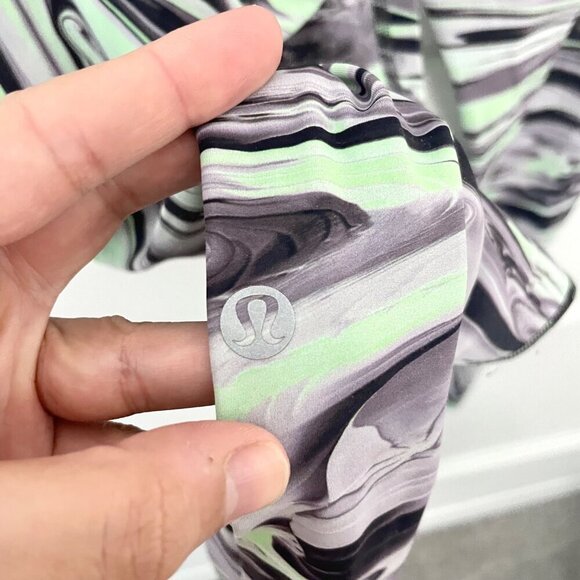 Lululemon Fast and Free High-Rise Tight 25" Paint Glide Warp Multi Size 8 - Picture 5 of 7